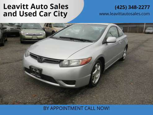 2007 Honda Civic LX 2DR COUPE (1.8L I4 5M) - cars & trucks - by... for sale in Everett, WA