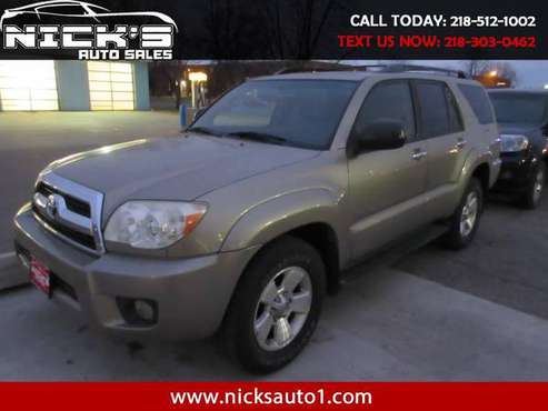 2006 Toyota 4Runner SR5 4WD - cars & trucks - by dealer - vehicle... for sale in Moorhead, ND
