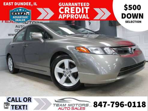 2008 Honda Civic *EX* *Sedan* - cars & trucks - by dealer - vehicle... for sale in East Dundee, IL
