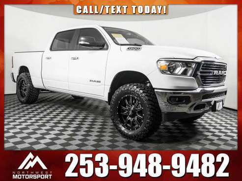 Lifted 2020 *Dodge Ram* 1500 Bighorn 4x4 - cars & trucks - by dealer... for sale in PUYALLUP, WA