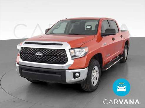 2018 Toyota Tundra CrewMax SR5 Pickup 4D 5 1/2 ft pickup Orange - -... for sale in Placerville, CA