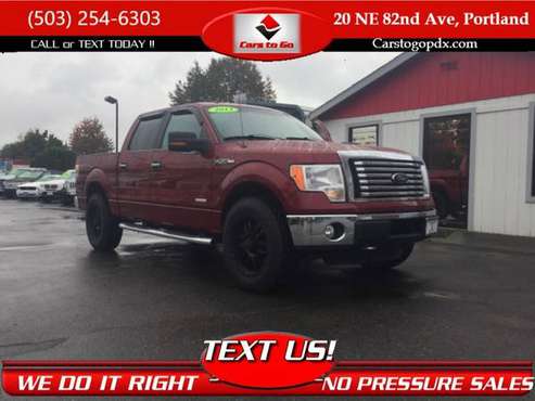 2013 Ford F150 SuperCrew Cab XLT Pickup 4D 5 1/2 ft Cars and Trucks F- for sale in Portland, OR