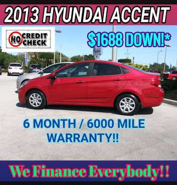 2013 HYUNDAI ACCENT BUY HERE - PAY HERE - - by for sale in Cocoa, FL
