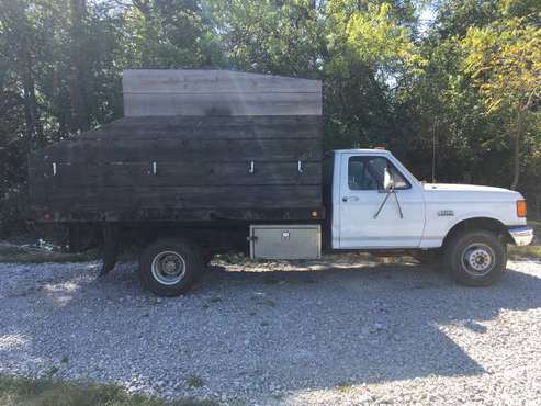 91 Ford F-Super Duty chipper truck dump truck for sale in Bellbrook, OH