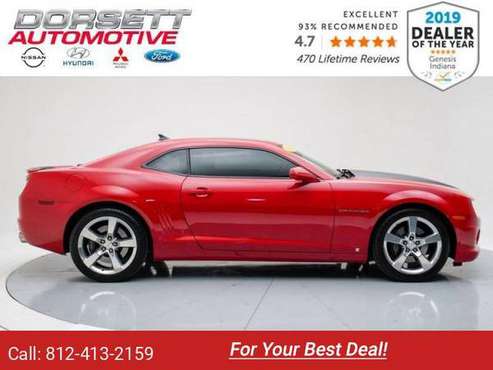 2010 Chevy Chevrolet Camaro coupe Victory Red - cars & trucks - by... for sale in Terre Haute, IN