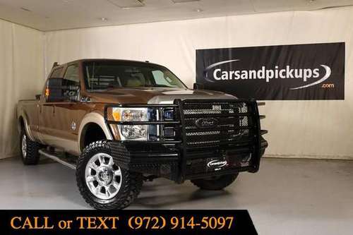 2011 Ford F-350 F350 F 350 SRW Lariat - RAM, FORD, CHEVY, GMC, LIFTED for sale in Addison, TX