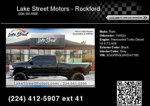 2017 Ram 3500 Tradesman - - by dealer - vehicle for sale in Grayslake, IL