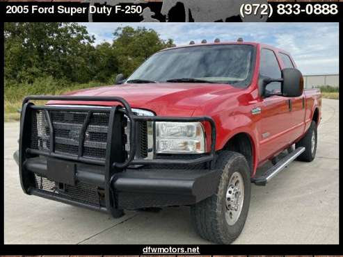 2005 Ford Super Duty F-250 Crew Cab XLT 4WD FX4 Offroad Diesel for sale in Lewisville, TX