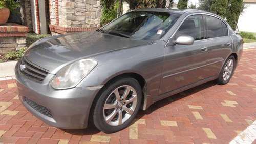 2006 INFINITI G35 - - by dealer - vehicle automotive for sale in Lutz, FL