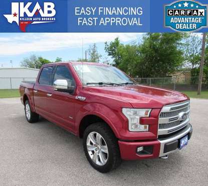 2015 Ford F-150 Platinum SuperCrew 5 5-ft Bed 4WD for sale in Killeen, TX