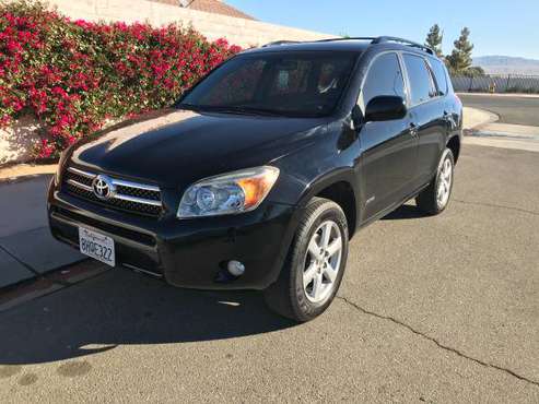 !!2007 TOYOTA RAV4 LIMITED 2.4l RARE 3rd ROW!! - cars & trucks - by... for sale in Indio, CA