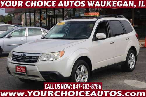 2010 *SUBARU* *FORESTER 2.5X* PREMIUM AWD LEATHER SUNROOF 793644 for sale in WAUKEGAN, IL