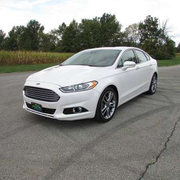 2015 FORD FUSION TITANIUM AWD for sale in BUCYRUS, OH