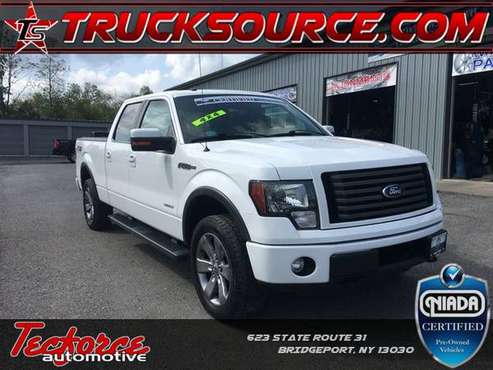 2012 Ford F150 FX4 SuperCrew 3.5L Loaded Leather! Extra Clean Truck for sale in Bridgeport, NY