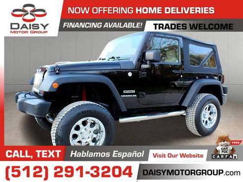 2010 Jeep Wrangler 2dr 2 dr 2-dr Sport for only 425/mo! - cars & for sale in Round Rock, TX