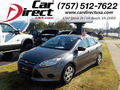 2014 Ford Focus S, WARRANTY, CRUISE CONTROL, CD PLAYER, AUX PORT! for sale in Virginia Beach, VA