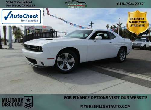 2019 DODGE CHALLENGER SXT Military Discount! - - by for sale in San Diego, CA