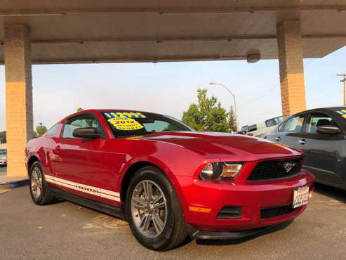2012 FORD MUSTANG WOW! SPORTY - - by dealer for sale in Anderson, CA
