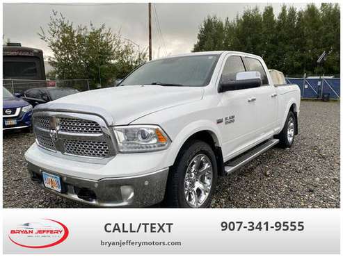 2014 Ram 1500 Crew Cab Laramie Pickup 4D 6 1/3 ft 4WD - cars &... for sale in Anchorage, AK