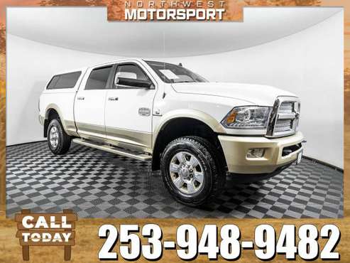 *LEATHER* 2014 *Dodge Ram* 2500 Longhorn 4x4 for sale in PUYALLUP, WA