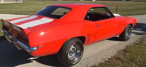 1969 Camaro Z-28 - cars & trucks - by owner - vehicle automotive sale for sale in Anderson, IN