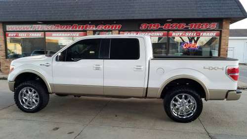2012 FORD F150 KING RANCH CREW 4X4!! - cars & trucks - by dealer -... for sale in Cedar Rapids, IA