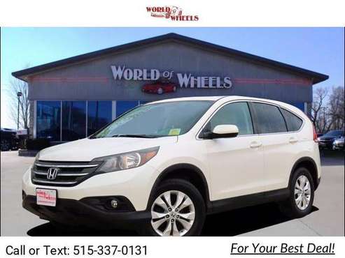 2012 Honda CRV EX suv White - - by dealer - vehicle for sale in Ankeny, IA