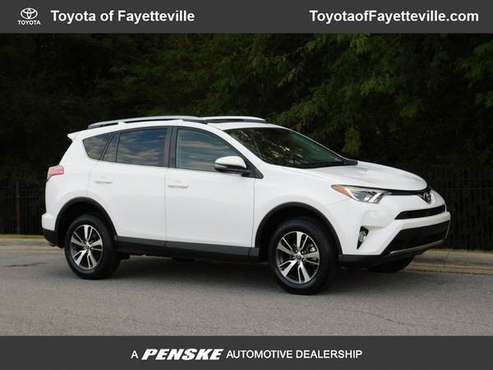 2016 *Toyota* *RAV4* *FWD 4dr XLE* WHITE for sale in Fayetteville, AR