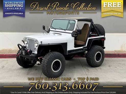 1980 Jeep Wrangler CJ5 RESTORED OVER 40K INVESTED SUV at MAXIMUM for sale in Palm Desert , CA