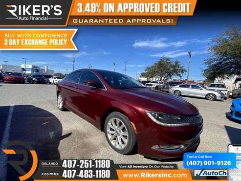 2015 Chrysler 200 C - - by dealer - vehicle automotive for sale in Orlando, FL