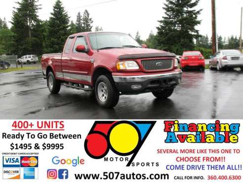1999 Ford F-150 WS SuperCab Short Bed 4WD for sale in Roy, WA