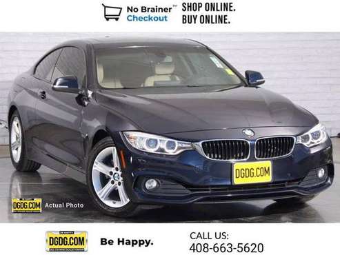 2015 BMW 4 Series 428i coupe Imperial Blue Metallic for sale in San Jose, CA