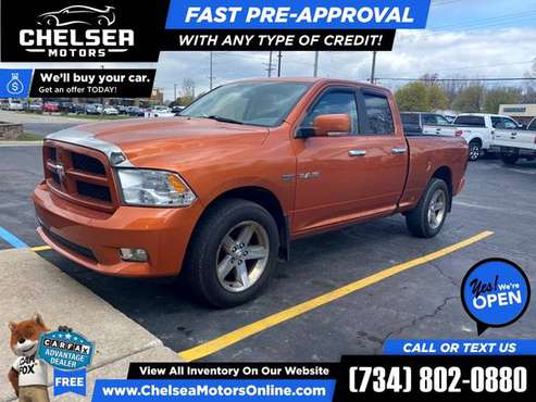 270/mo - 2010 Dodge Ram 1500 Sport 4WD! Extended 4 WD! Extended for sale in Chelsea, MI