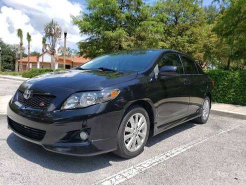 2010 Toyota Corolla S ***ONE OWNER, NO ACCIDENTS and NO DEALER FEES** for sale in largo, FL