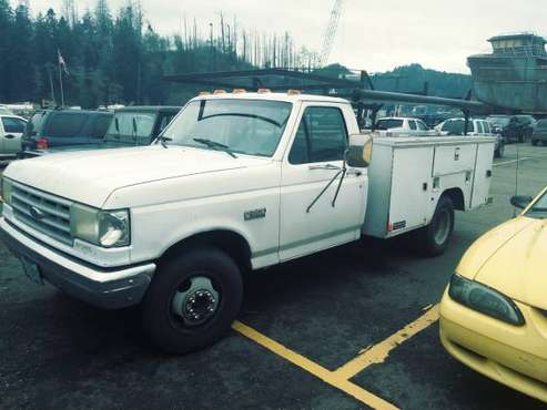1991 F-350 7.3 Dually, utility bed for sale in Coos Bay, OR