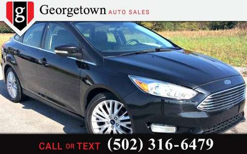 2015 Ford Focus Titanium - cars & trucks - by dealer - vehicle... for sale in Georgetown, KY