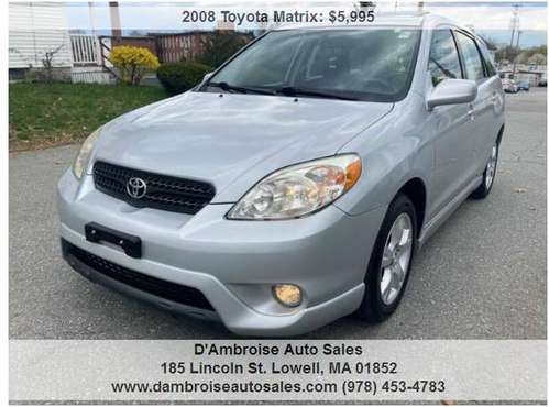 2008 Toyota Matrix XR 4dr Wagon ONE OWNER 90 DAY WARRANTY! - cars for sale in LOWELL, RI
