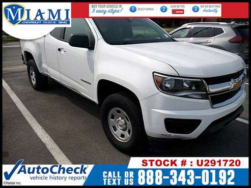 2018 Chevrolet Colorado Work Truck -EZ FINANCING -LOW DOWN! - cars &... for sale in Miami, OK