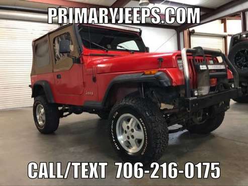1993 Jeep Wrangler Sport IN HOUSE FINANCE - FREE SHIPPING - cars &... for sale in DAWSONVILLE, SC