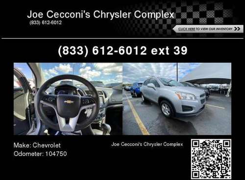 2015 Chevrolet Chevy Trax - cars & trucks - by dealer - vehicle... for sale in Niagara Falls, NY