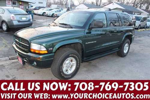 1998 *DODGE* *DURANGO* SLT 4WD LEATHER CD TOW ALLOY GOOD TIRES 225147 for sale in posen, IL