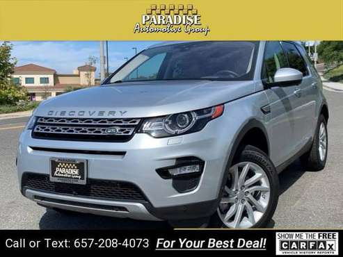 2016 Land Rover Discovery Sport HSE hatchback Indus Silver Metallic for sale in San Juan Capistrano , CA