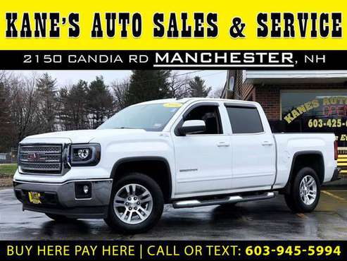 2014 GMC Sierra 1500 4WD Crew Cab 143.5 SLE for sale in Manchester, NH