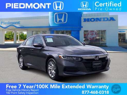 2018 Honda Accord Sedan Modern Steel Metallic Priced to Sell Now! for sale in Anderson, SC