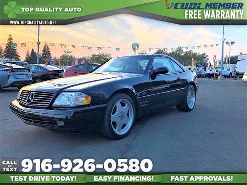 2000 Mercedes-Benz SL500 Convertible for only $24,995 - cars &... for sale in Rancho Cordova, CA