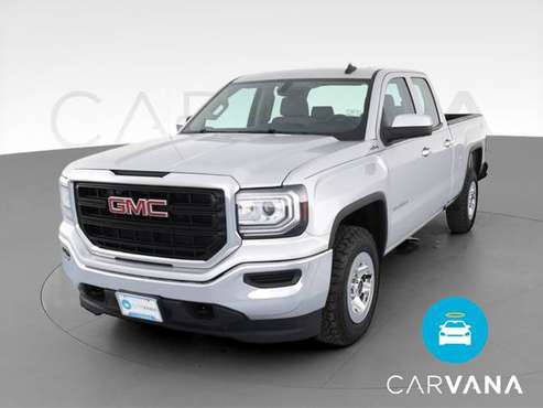 2017 GMC Sierra 1500 Double Cab Pickup 4D 6 1/2 ft pickup Silver - -... for sale in Hartford, CT