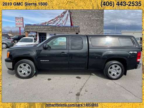 2010 GMC Sierra 1500 4WD Ext Cab SLT - - by dealer for sale in Helena, MT