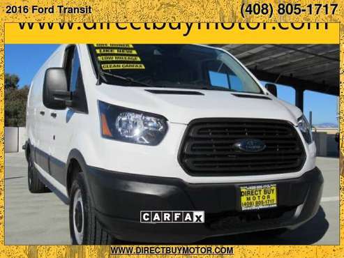 2016 Ford Transit T150 Cargo 148 Low Roof ***Extended WB*** - cars &... for sale in San Jose, CA
