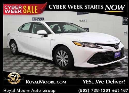 2019 Toyota Camry Hybrid LE EASY FINANCING!! - cars & trucks - by... for sale in Hillsboro, OR
