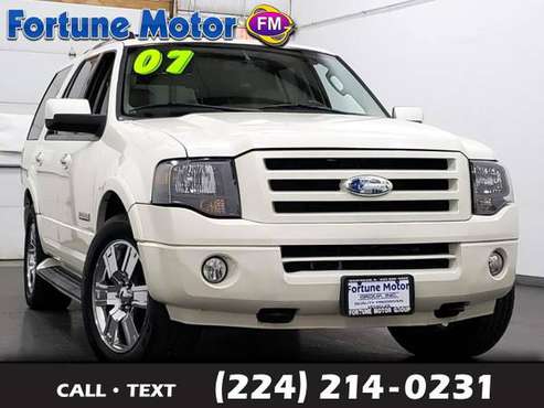 *2007* *Ford* *Expedition* *Limited 4WD* - cars & trucks - by dealer... for sale in WAUKEGAN, IL